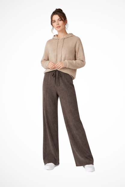Women’s Wide Leg Trousers | Drawstring Waist