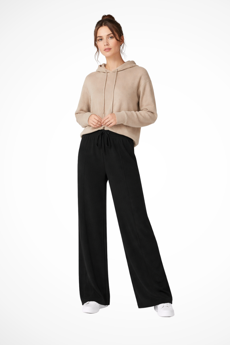 Women’s Wide Leg Trousers | Drawstring Waist