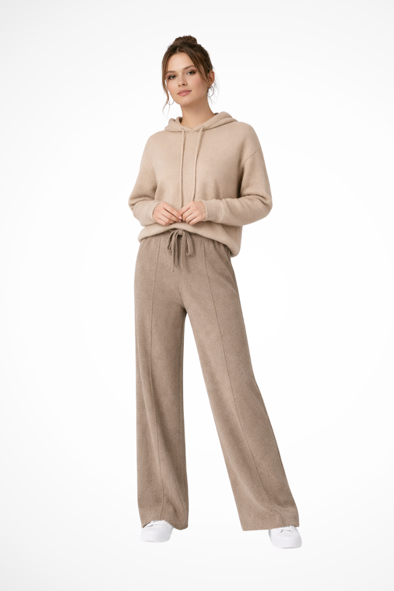 Women’s Wide Leg Trousers | Drawstring Waist