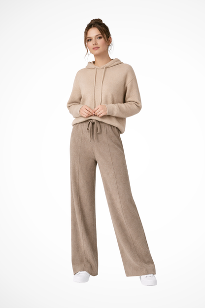 Women’s Wide Leg Trousers | Drawstring Waist