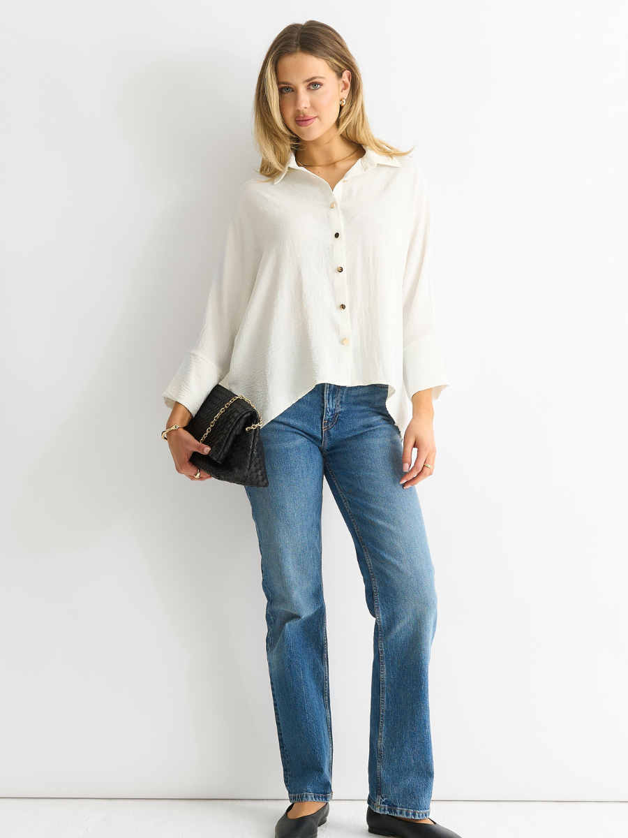 Women’s Oversized Kimono Blouse