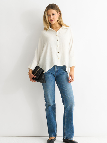 Women’s Oversized Kimono Blouse