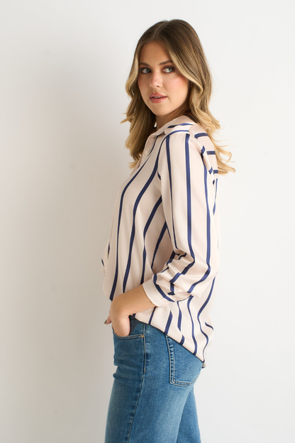 Women’s Striped Shirt | Long Sleeve