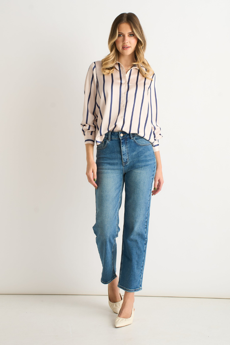 Women’s Striped Shirt | Long Sleeve