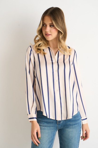 Women’s Striped Shirt | Long Sleeve