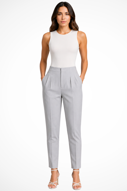 Women’s High Waisted Trousers | Cropped