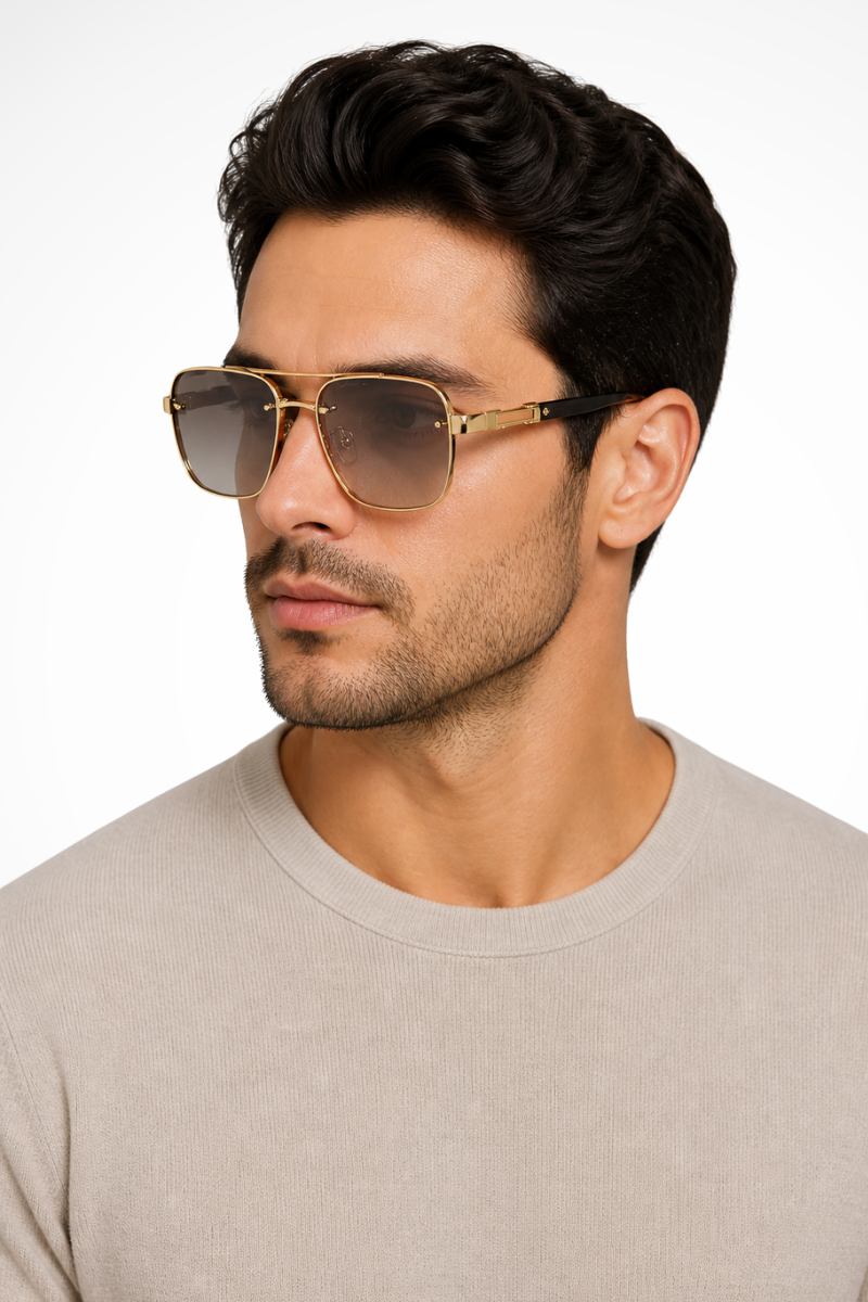 Men’s Aviator Sunglasses | Gradient Lens