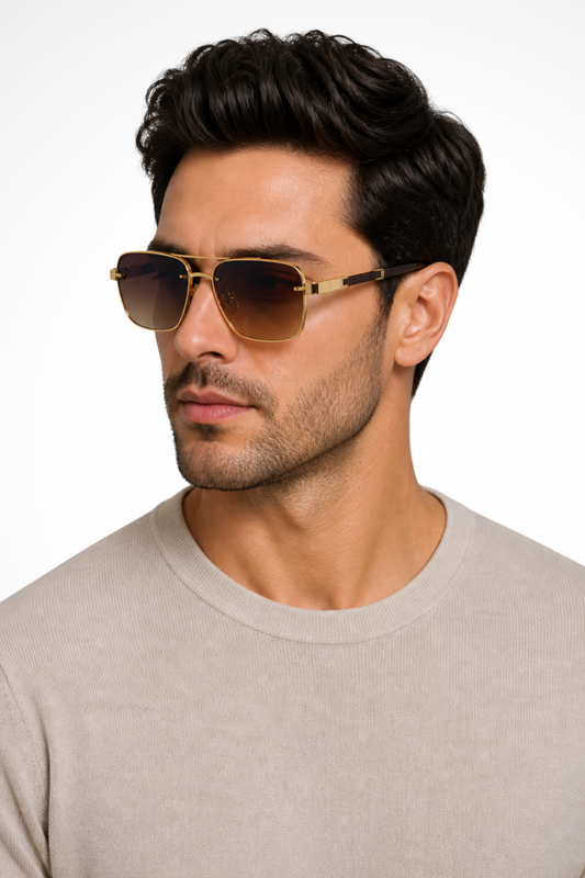 Men’s Aviator Sunglasses | Gradient Lens