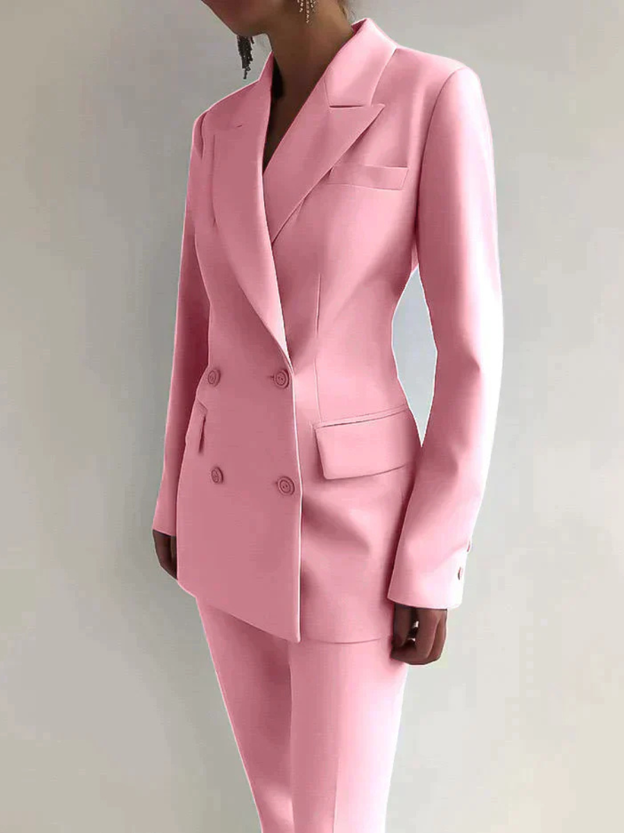 Women’s Formal Blazer and Trousers Set