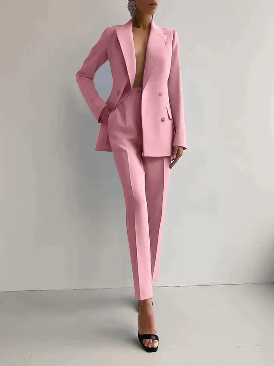 Women’s Formal Blazer and Trousers Set