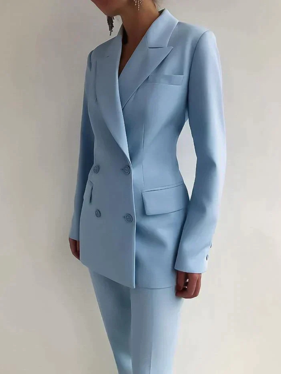 Women’s Formal Blazer and Trousers Set