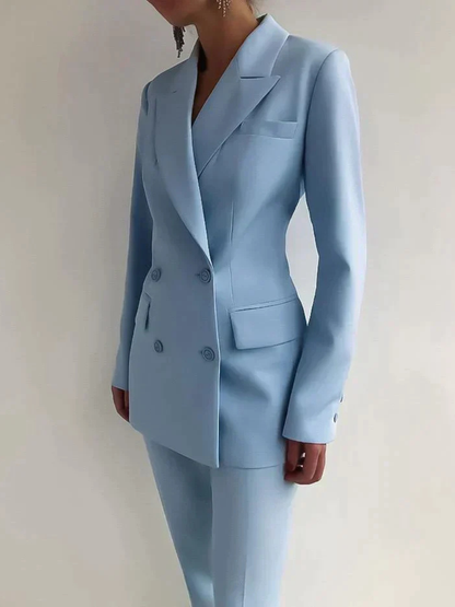 Women’s Formal Blazer and Trousers Set