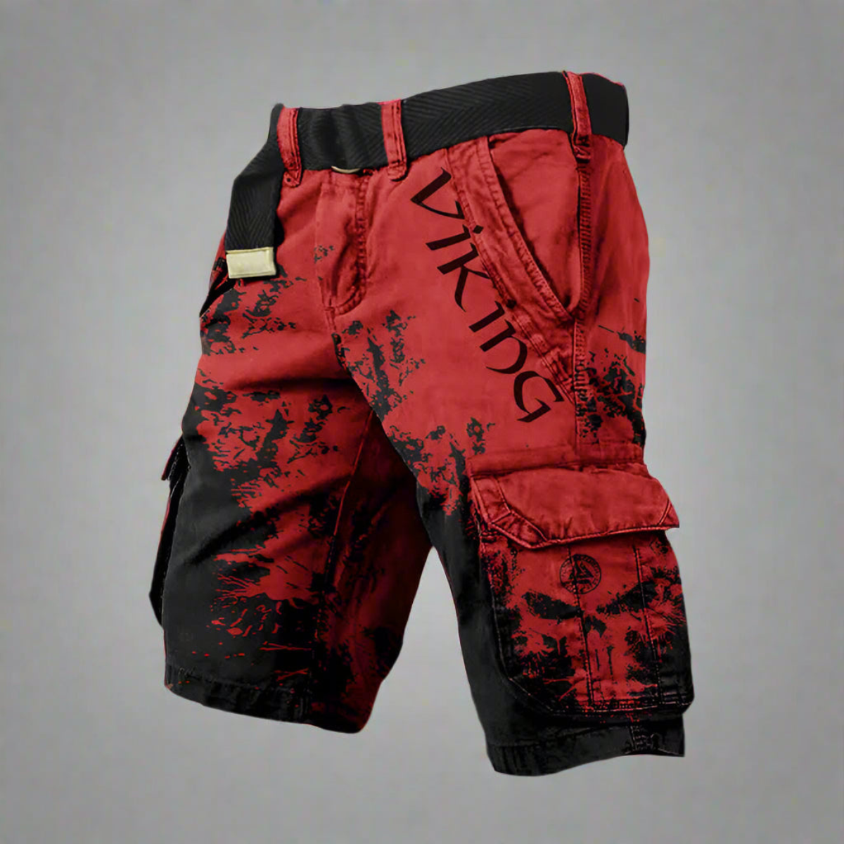 Men’s Graphic Viking Cargo Shorts | Streetwear