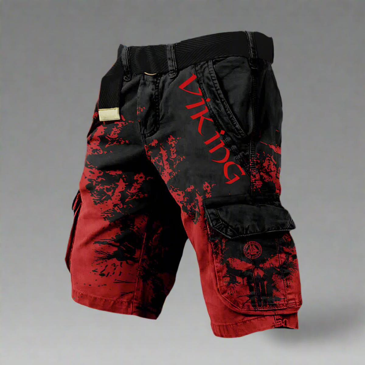 Men’s Graphic Viking Cargo Shorts | Streetwear