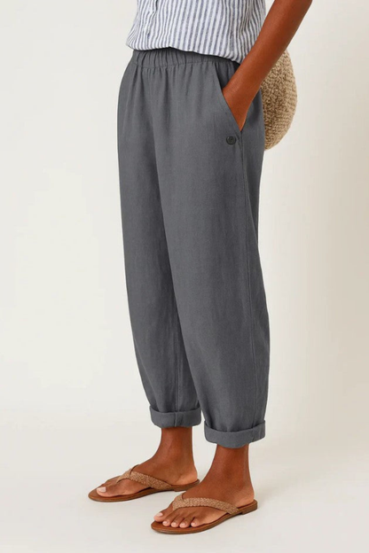 Women’s Casual Summer Trousers | Drawstring Waist