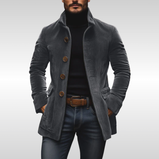 Men’s Classic Button Vest | Knitted