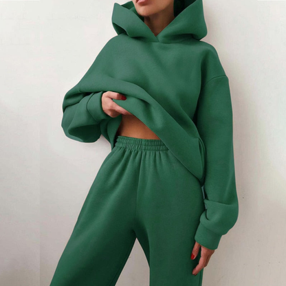 Women’s Two Piece Tracksuit | Hooded Set