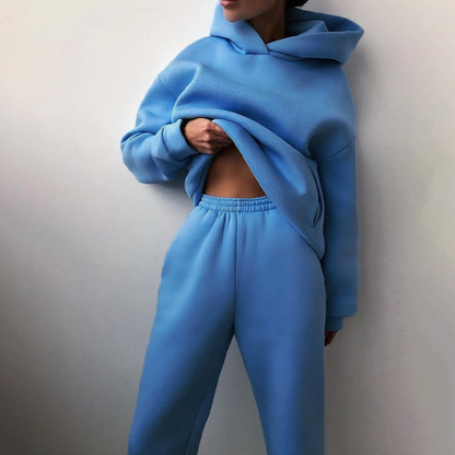 Women’s Two Piece Tracksuit | Hooded Set