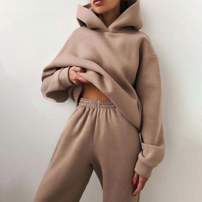 Women’s Two Piece Tracksuit | Hooded Set