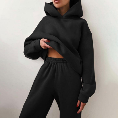 Women’s Two Piece Tracksuit | Hooded Set