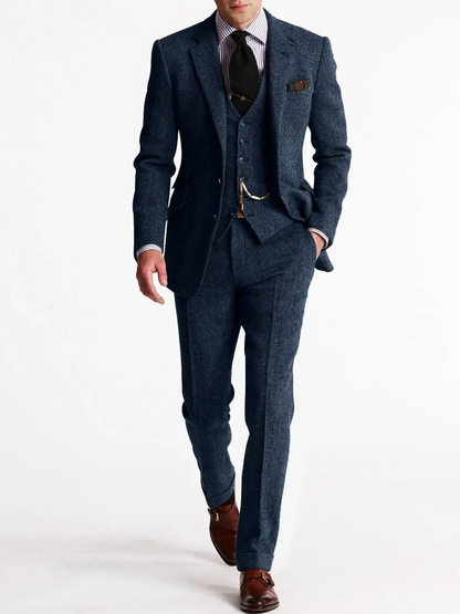 Men’s Three Piece Tuxedo | Tailored Fit