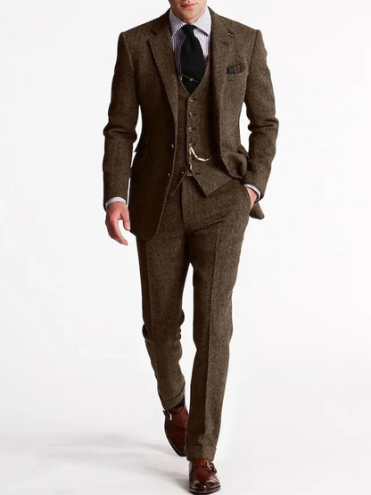 Men’s Three Piece Tuxedo | Tailored Fit