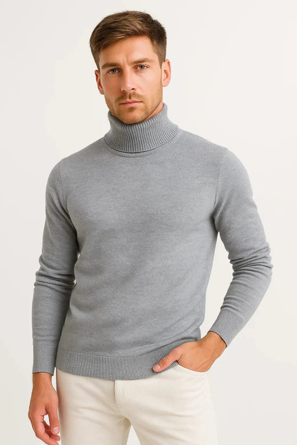 Men’s Turtleneck Sweater | Classic Fit