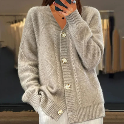 Women’s Soft Patern Cardigan | Long Sleeve