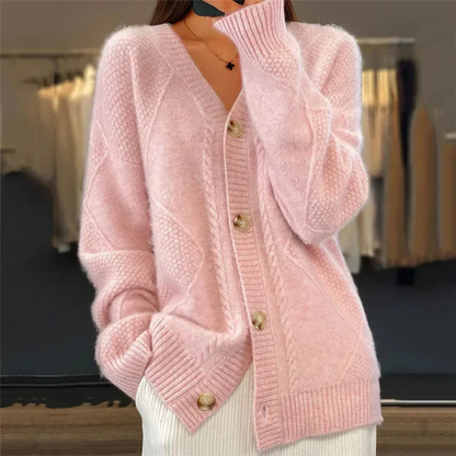 Women’s Soft Patern Cardigan | Long Sleeve