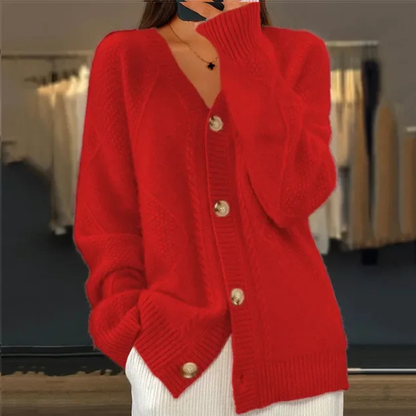 Women’s Soft Patern Cardigan | Long Sleeve