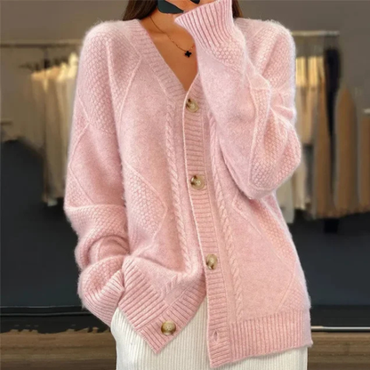 Women’s Soft Patern Cardigan | Long Sleeve