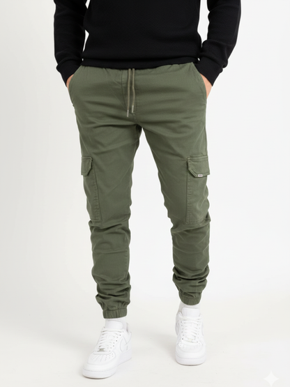 Men’s Casual Cargo Trousers | Utility Pockets
