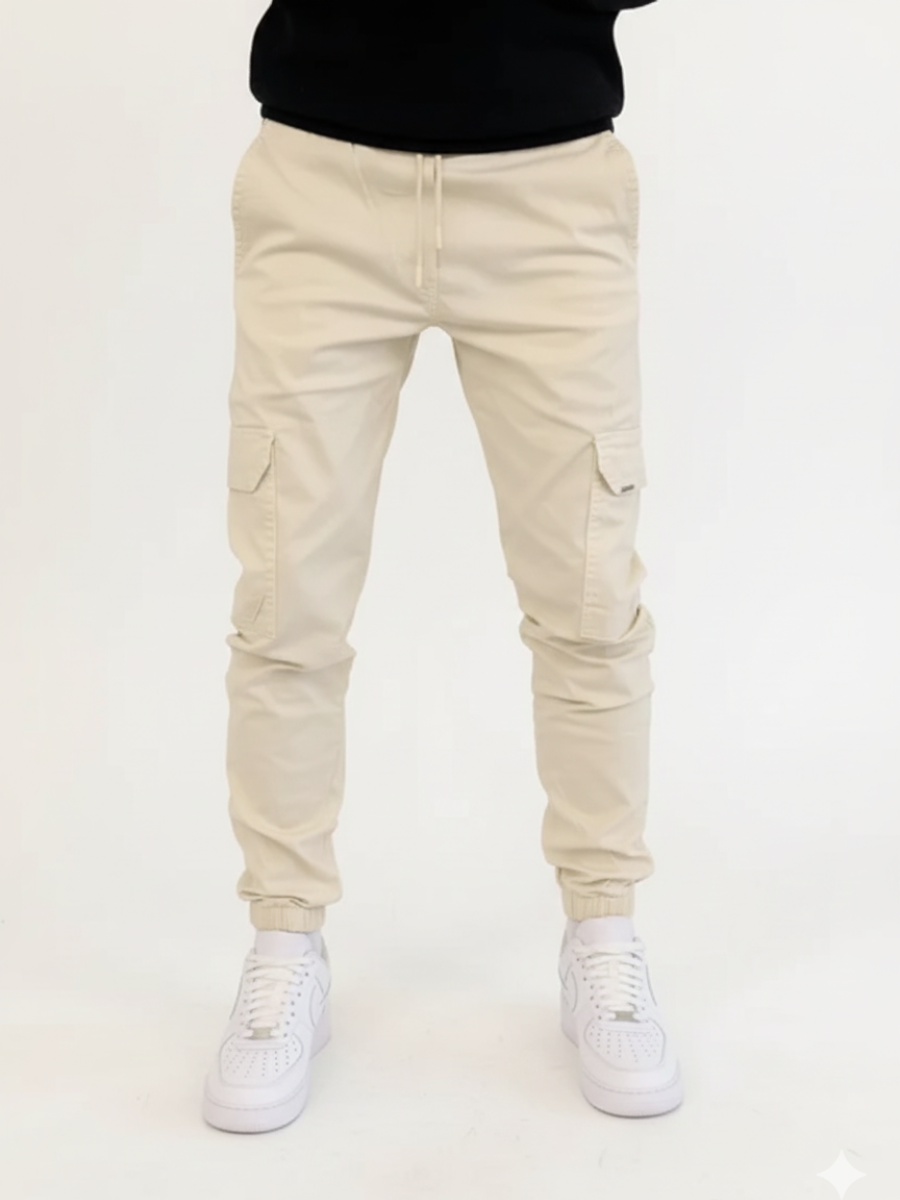 Men’s Casual Cargo Trousers | Utility Pockets