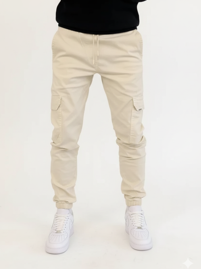 Men’s Casual Cargo Trousers | Utility Pockets