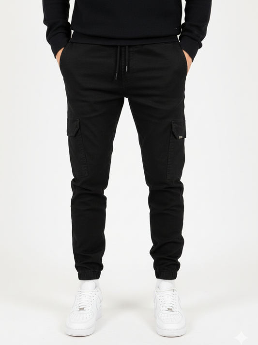 Men’s Casual Cargo Trousers | Utility Pockets