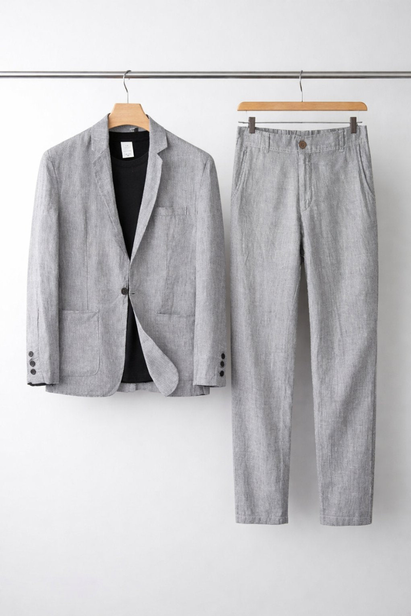 Men’s Relaxed Blazer Set | Two Piece