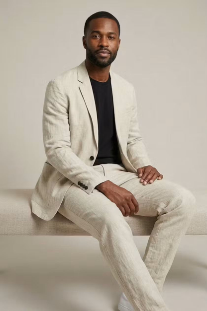 Men’s Relaxed Blazer Set | Two Piece