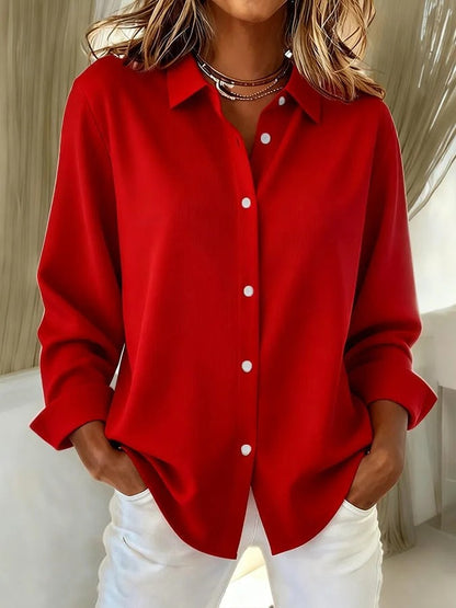 Juliane | Elegant Button Blouse
