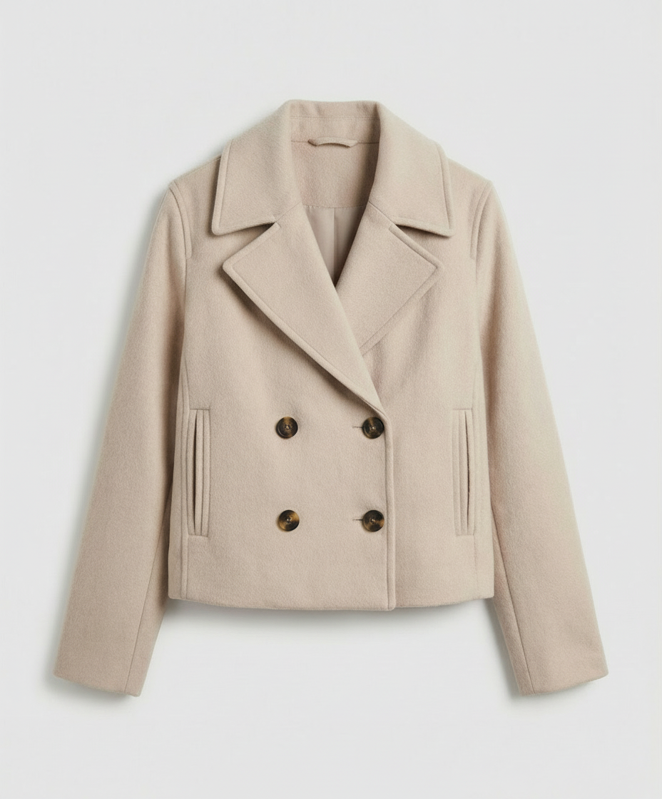 Damen Jacke mit Zweireihige & Elegant Locker | Fudus