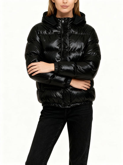 Damen Steppjacke mit Glänzend & Leicht | Fudus