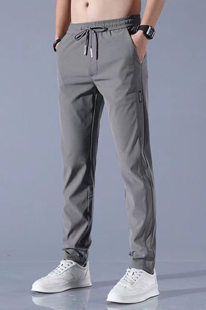 Trousers Men - Relaxed Elastic Waist Trousers
