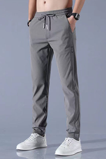 Trousers Men - Relaxed Elastic Waist Trousers