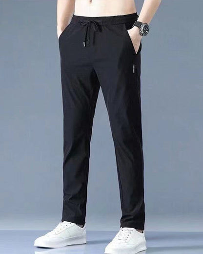 Trousers Men - Relaxed Elastic Waist Trousers