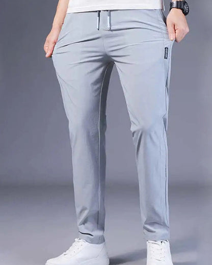 Trousers Men - Relaxed Elastic Waist Trousers