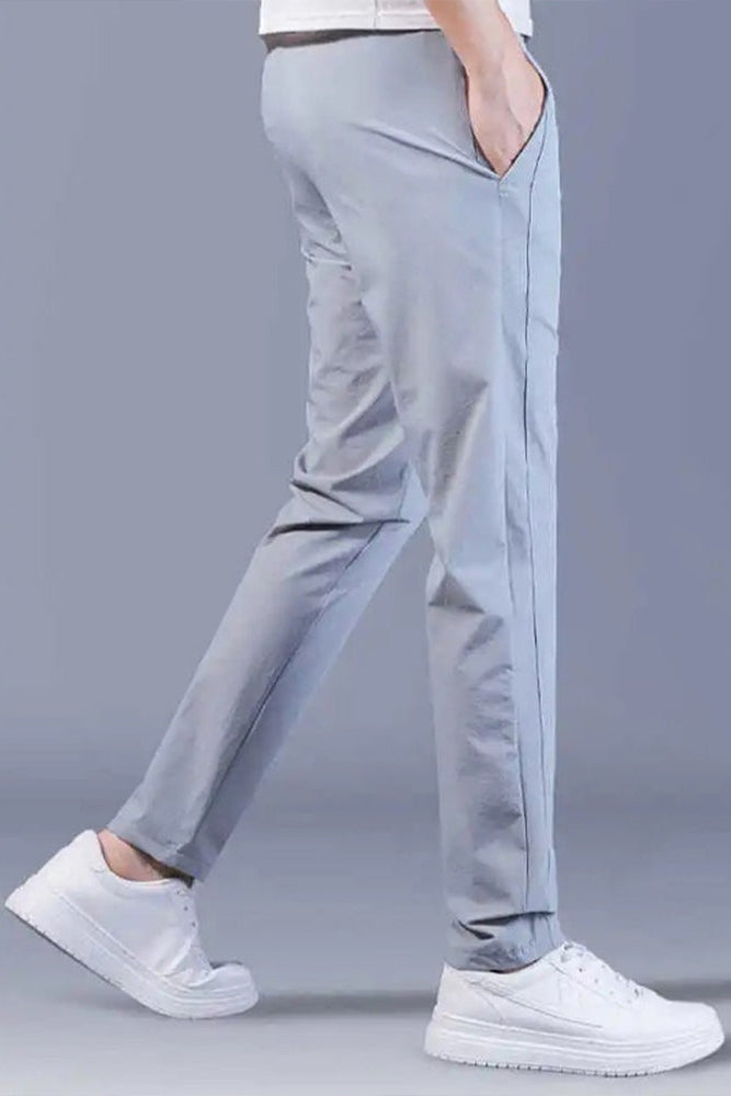 Trousers Men - Relaxed Elastic Waist Trousers