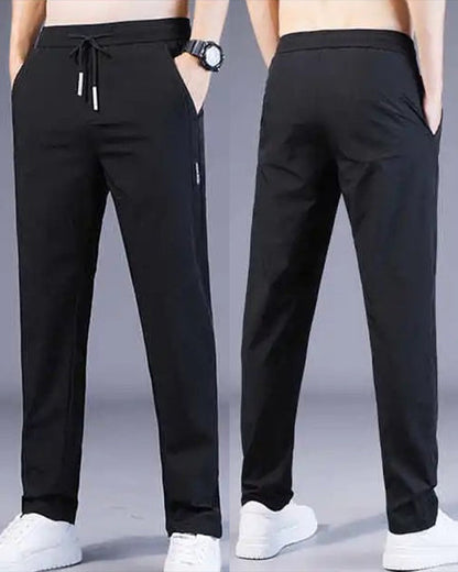 Trousers Men - Relaxed Elastic Waist Trousers