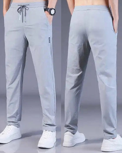 Trousers Men - Relaxed Elastic Waist Trousers