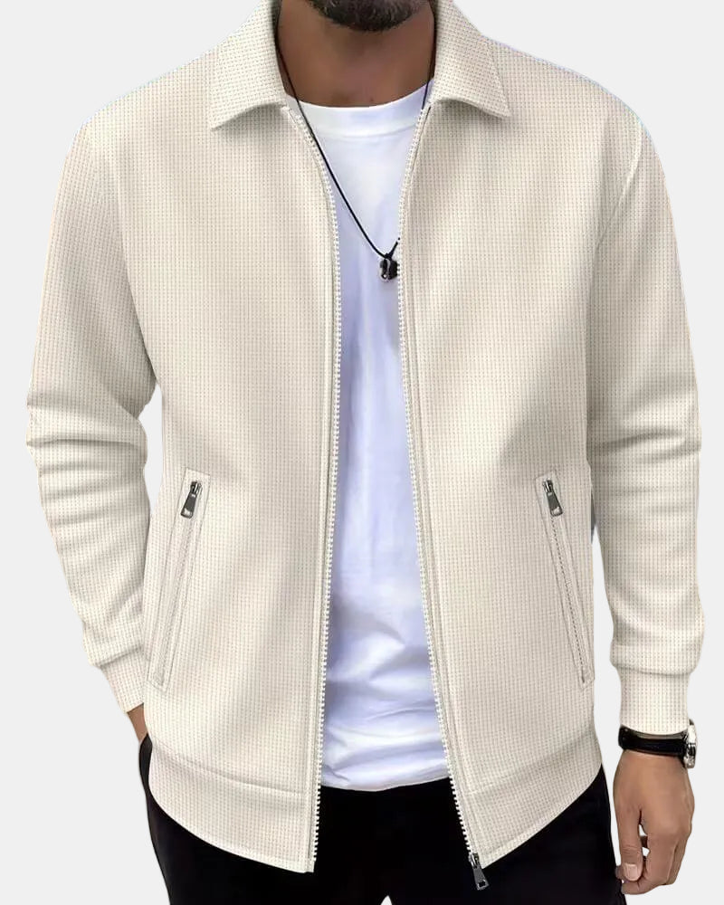 Gideon Classic Textured Athletic Jacket for Men