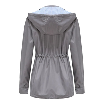 Women's Hooded Waterproof Jacket - Marisenne