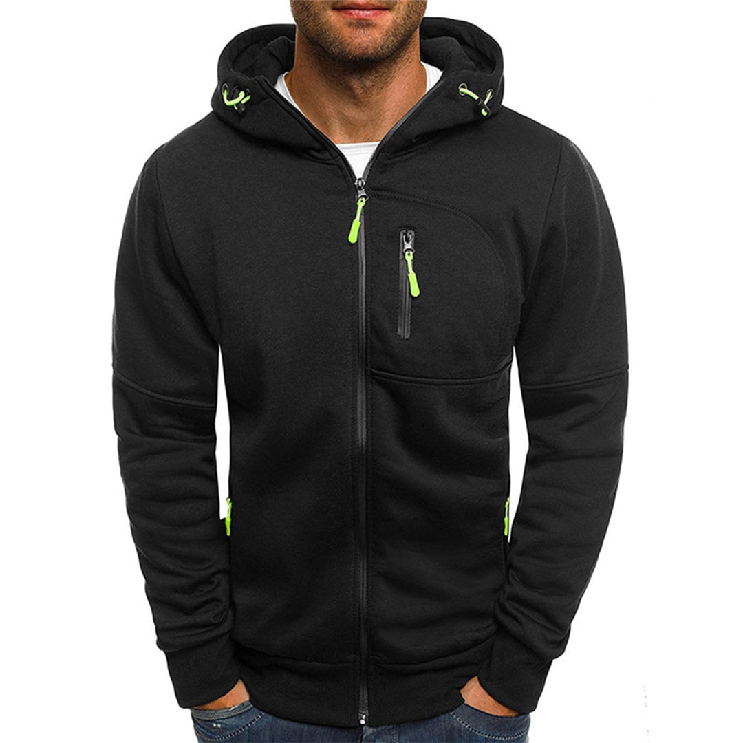Karl | Casual Men's Zip-Up Hoodie